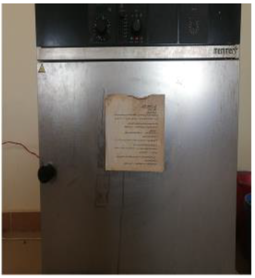 Drying oven Animal Production Department Laboratory